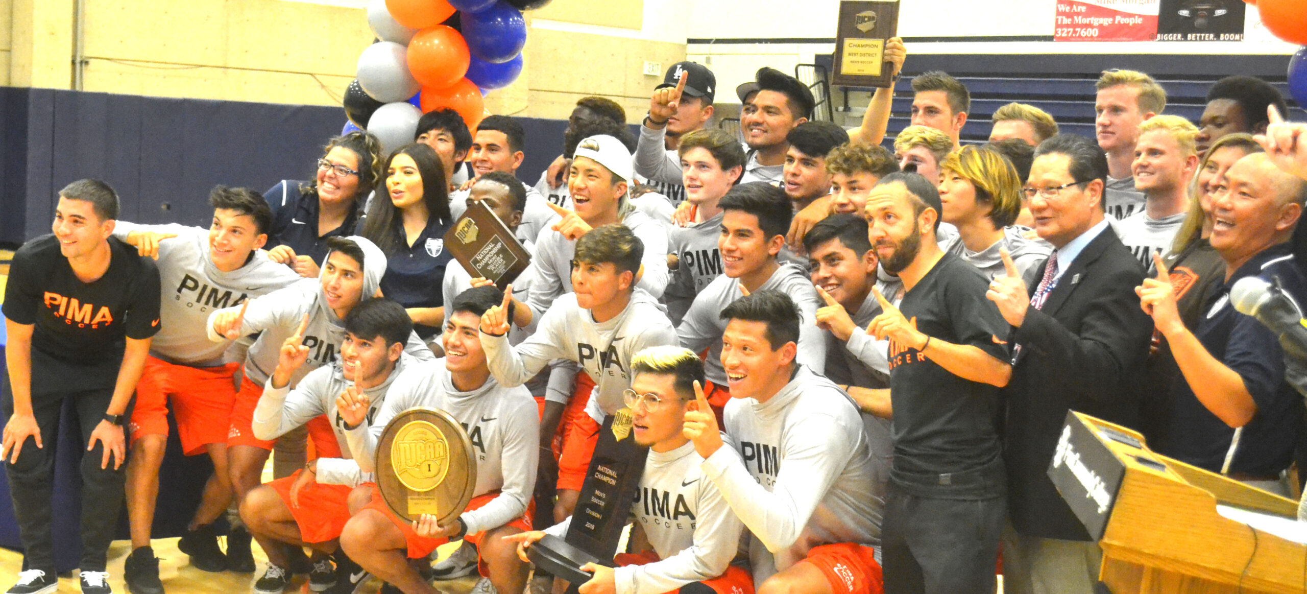 PCC soccer are the national champions