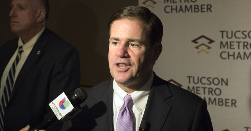 Ducey submits a water and flight plan