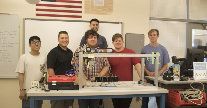 PCC holds space for Team 18029’s weed-killing device