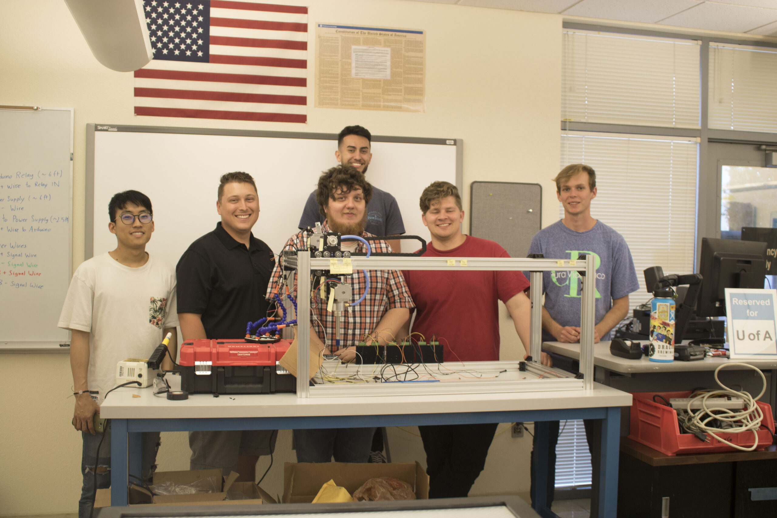 PCC holds space for Team 18029’s weed-killing device