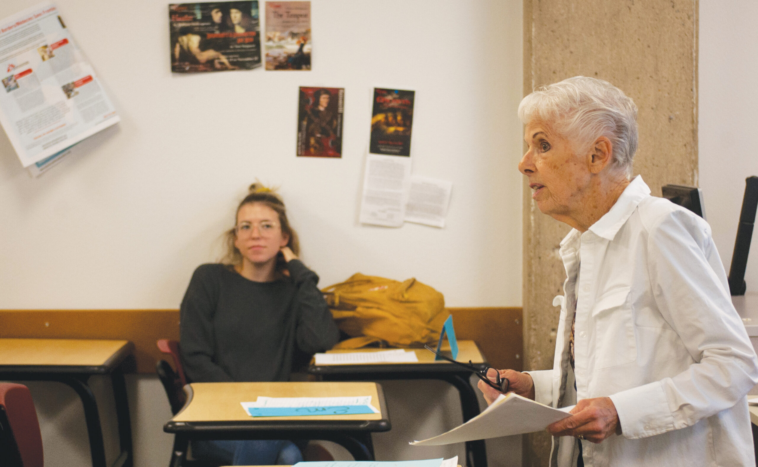 Veteran writing instructor was born to teach