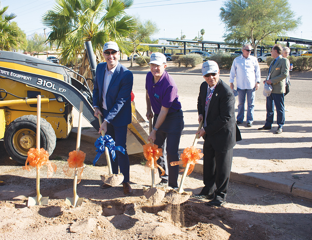 PCC starts its engines, breaks ground on new automotive center