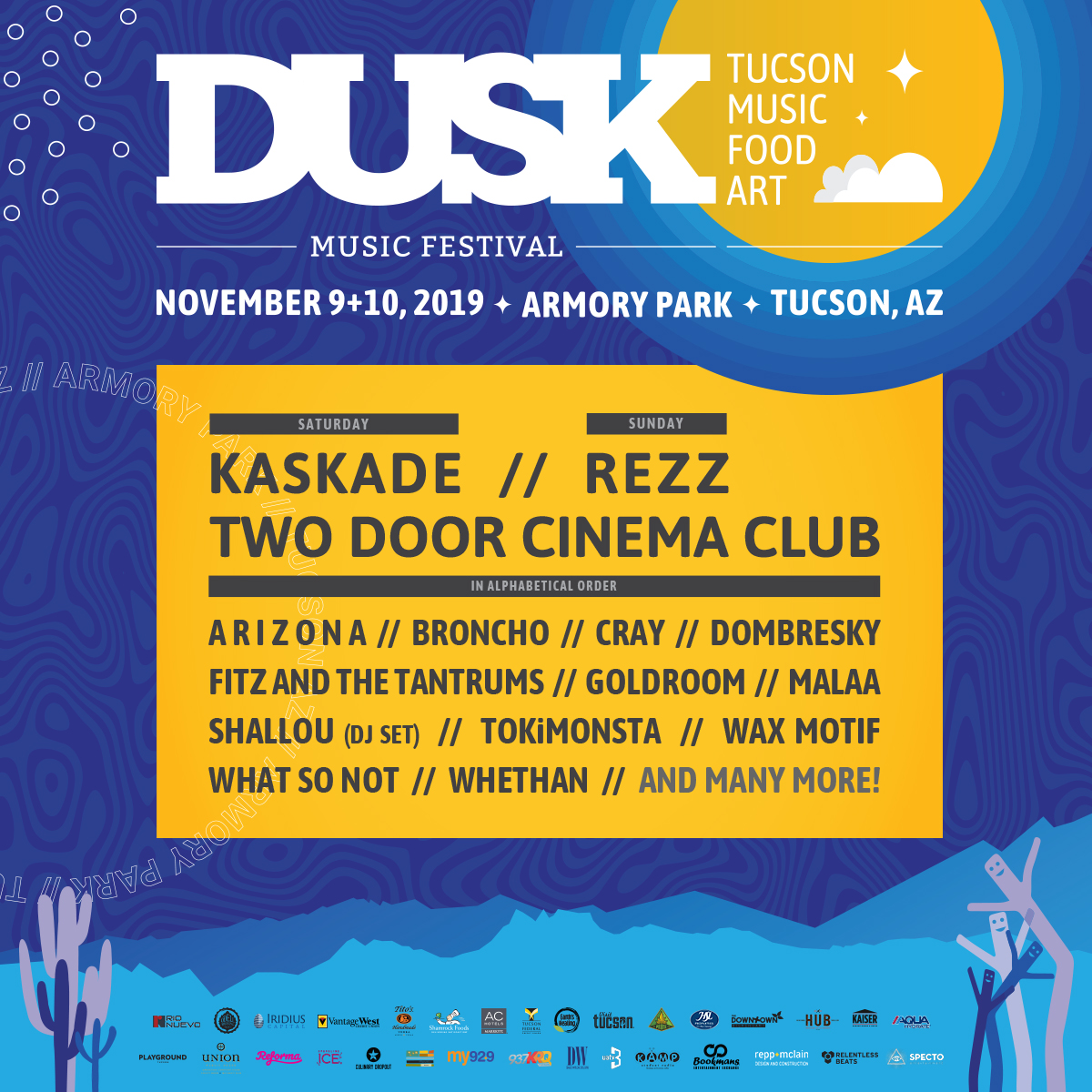 Immerse yourself with art and music at Dusk Music Festival