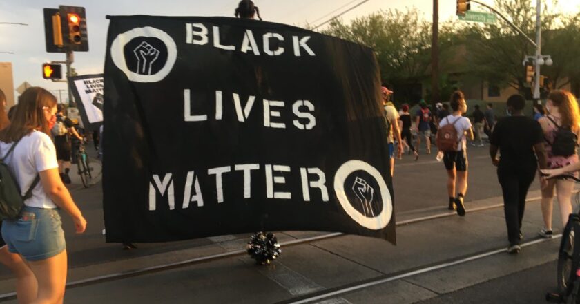 “Decriminalize Black Lives” Protest Held at UArizona’s Old Main