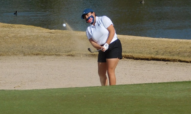 Aztecs Golfer Victoria Peña Earns Medalist Honors at ACCAC Invitational