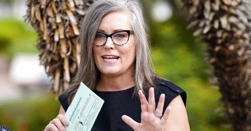 Democrat Katie Hobbs says no to Arizona governor debate