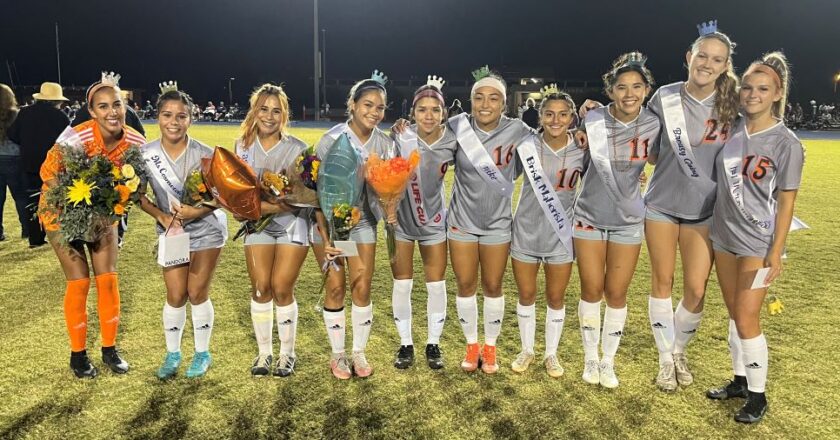 Nayeli Vidal and Caitlyn Maher each score twice as Women’s Soccer beats Paradise Valley CC on Sophomore Day