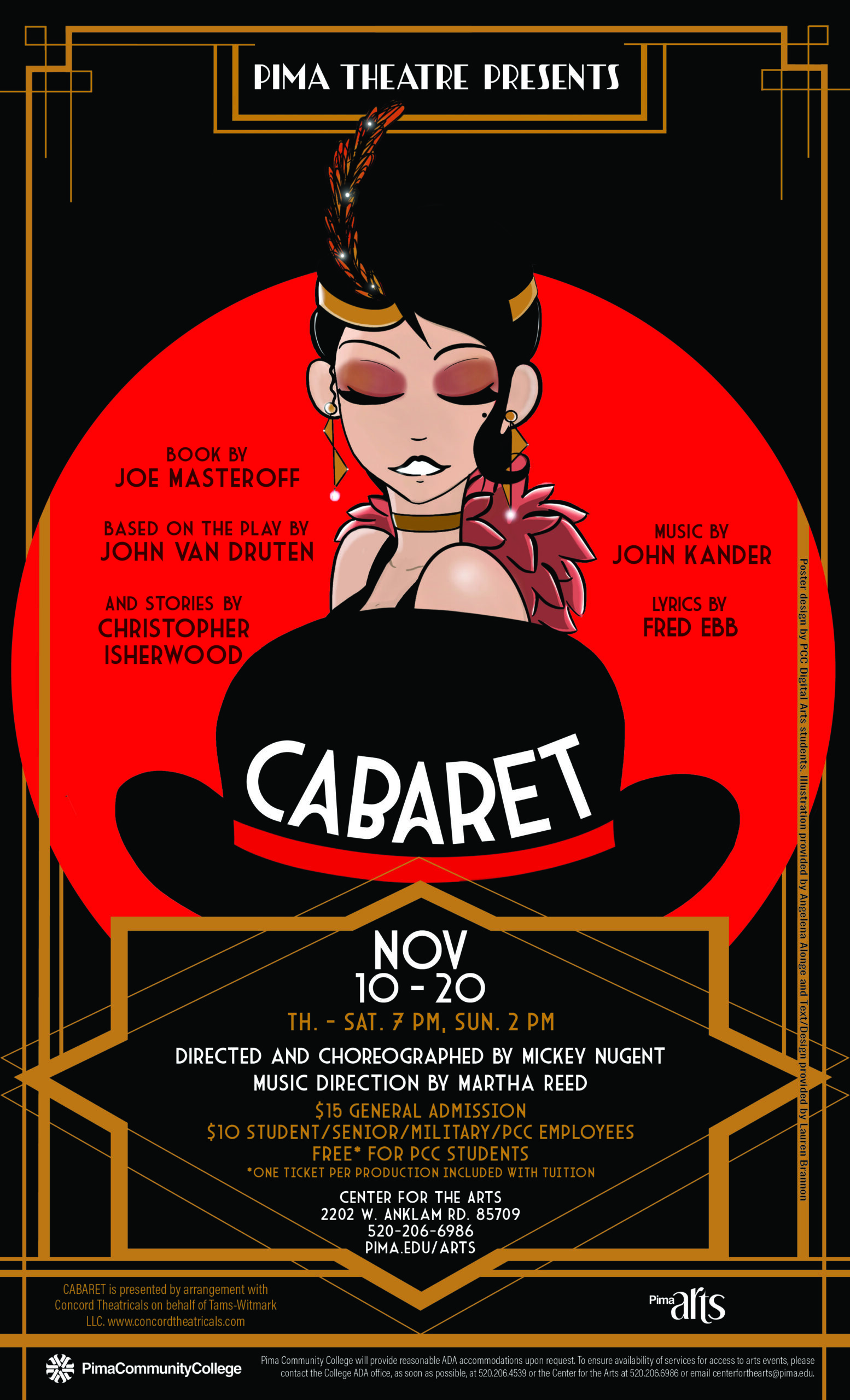 Pima Theatre Presents Cabaret this November, Nov. 10