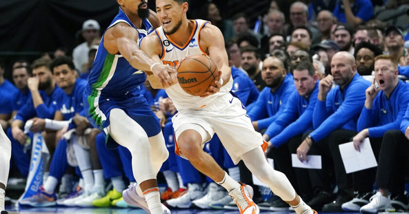 Doncic, Mavericks preserve big lead, roll past Suns 130-111