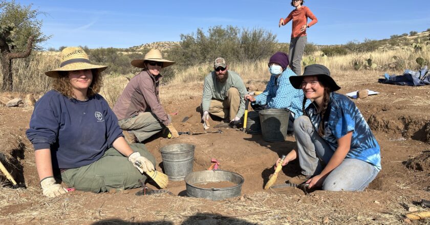 PCC Students learn to find artifacts