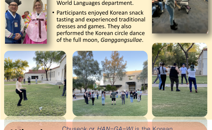 Pima’s Korean 101 class celebrates culture