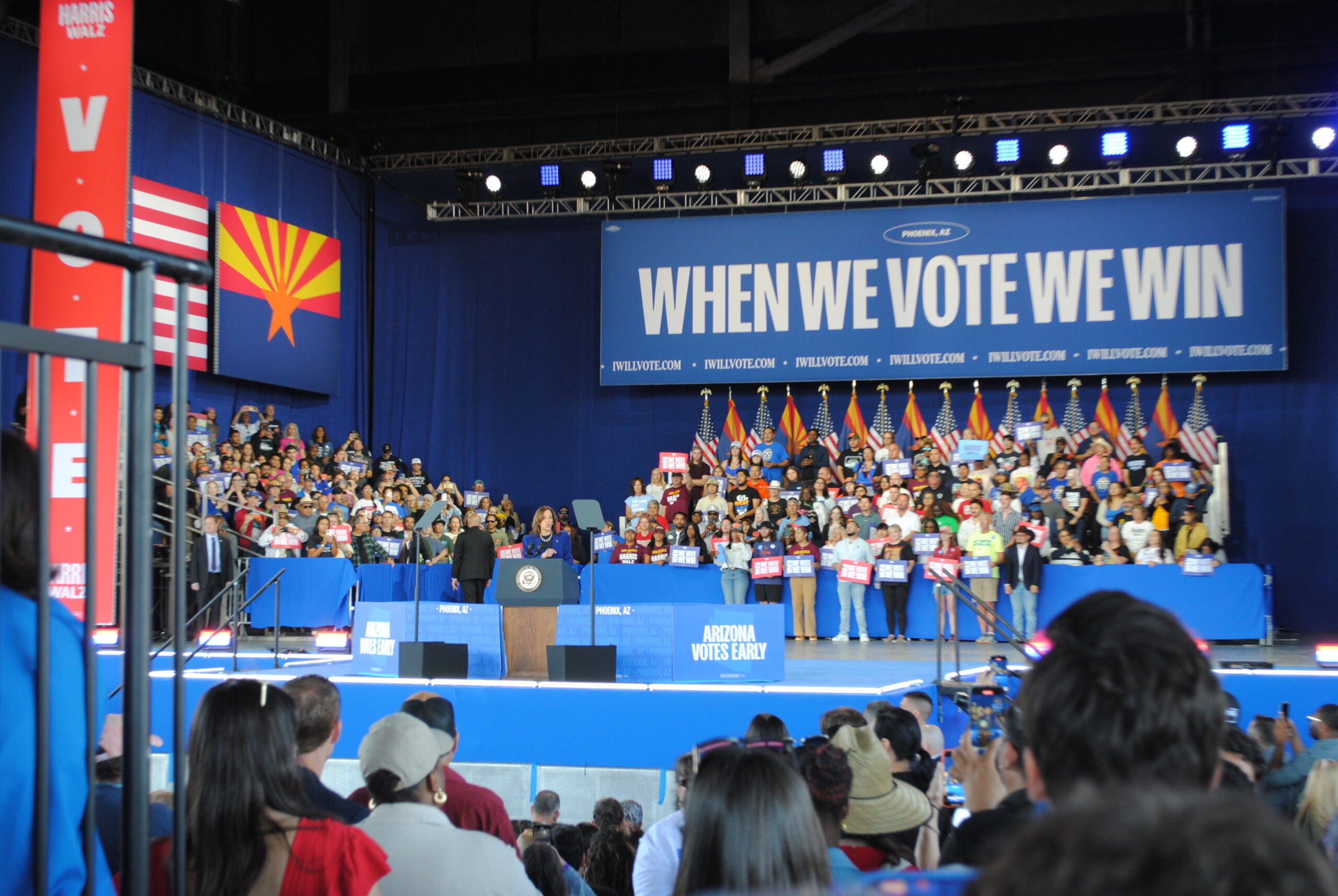 Vice President Harris Holds Rally in Phoenix