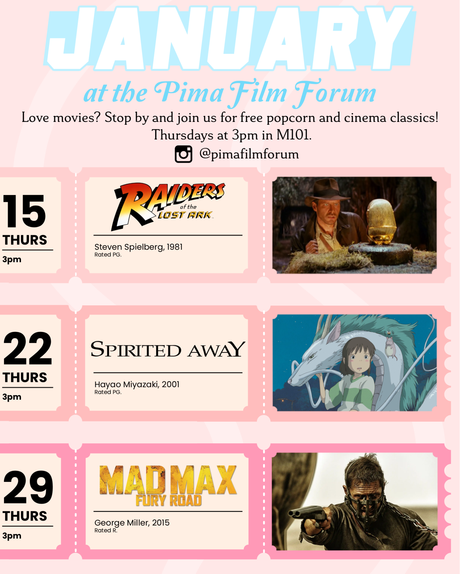 Pima Community College’s cinephile club, the Pima Film Forum, finishes its first semester
