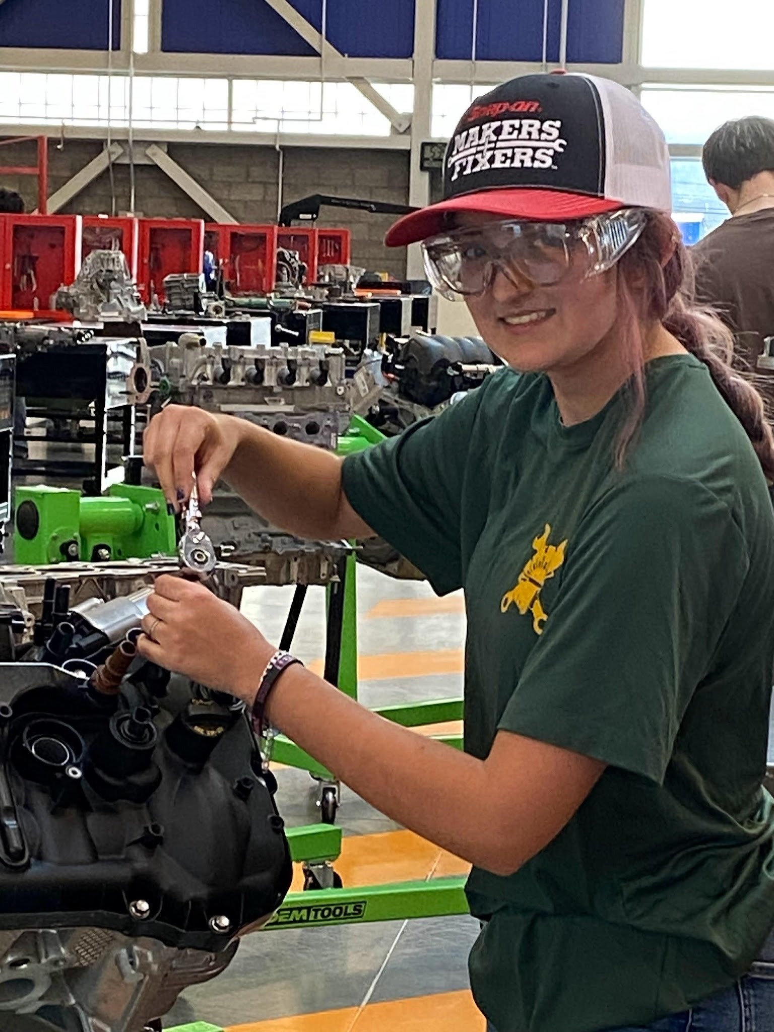 Grease, Grit and Goals: Automotive student Chloe Colton finds her calling