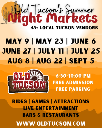 We could all use a good market outing, and Old Tucson’s got you!